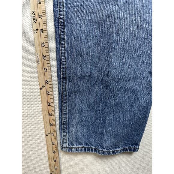 Levi’s Strauss & Co. Signature Men's Relaxed Fit Jeans 34x30 Medium Wash Denim - Picture 7 of 13